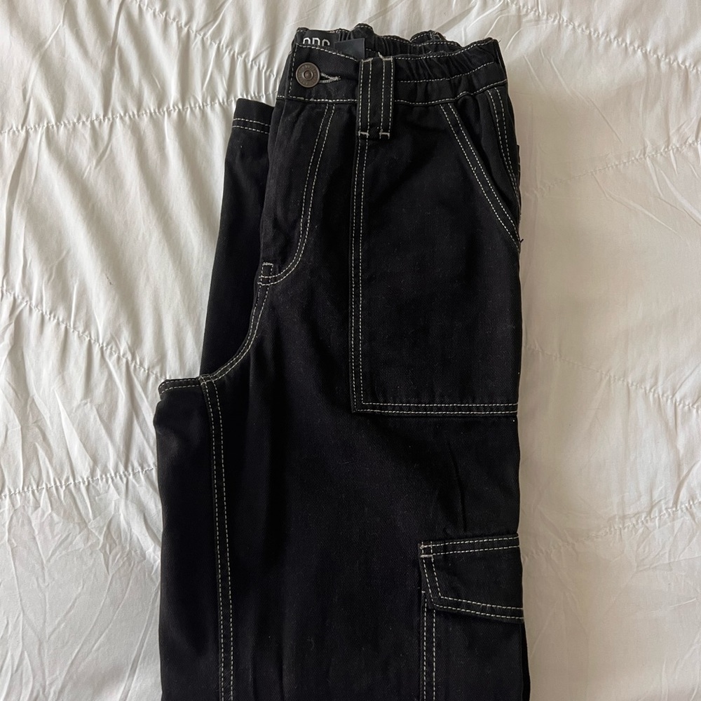 BDG Urban Outfitters Multi Pocket Black Cargo Pant